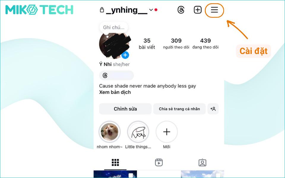 cách hủy liên kết facebook với instagram