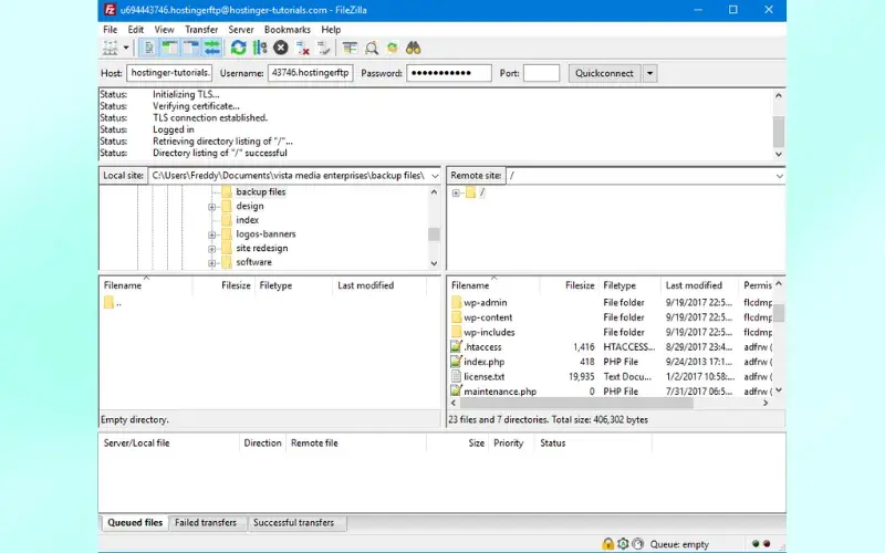 filezilla